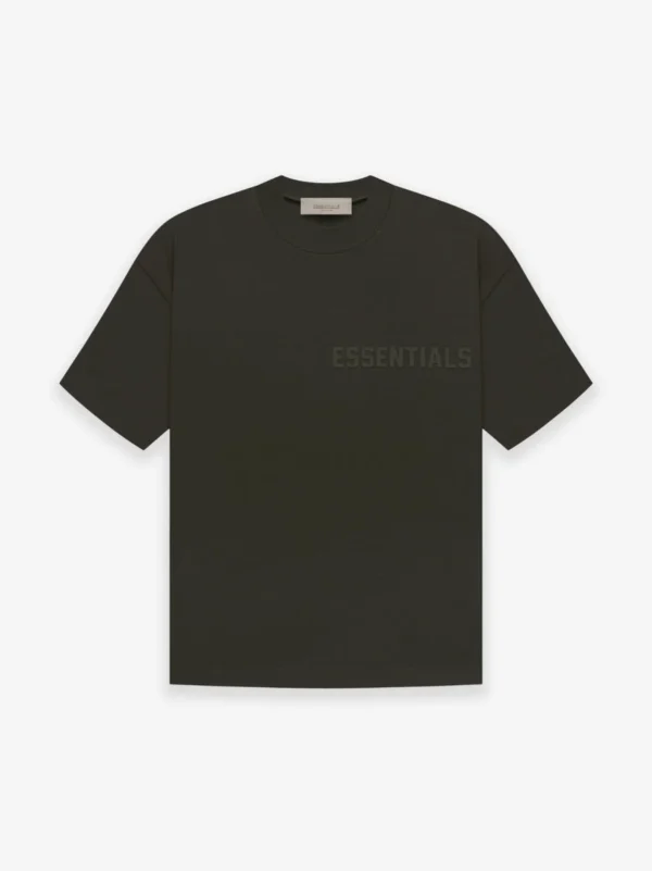 ESSENTIALS FEAR OF GOD - OFF BLACK TEE - NOVO