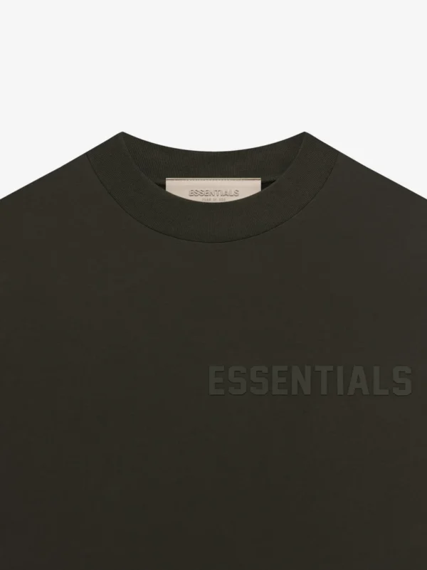 ESSENTIALS FEAR OF GOD - OFF BLACK TEE - NOVO - Image 3