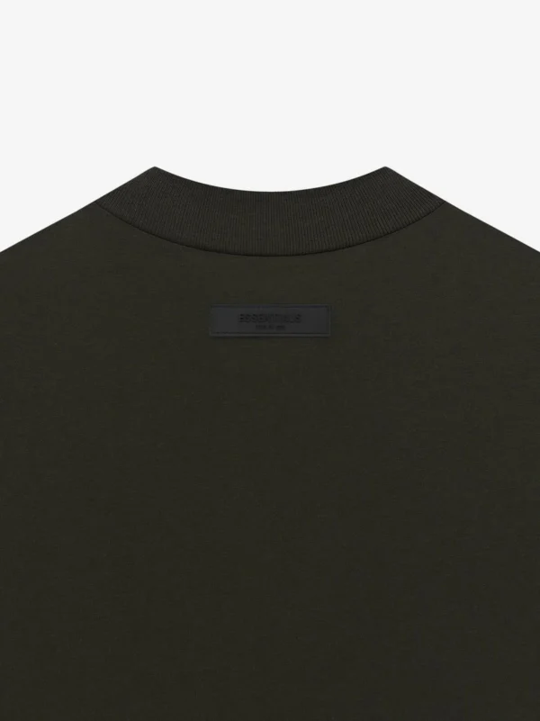 ESSENTIALS FEAR OF GOD - OFF BLACK TEE - NOVO - Image 4