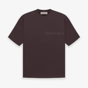 ESSENTIALS FEAR OF GOD - PLUM TEE - NOVO