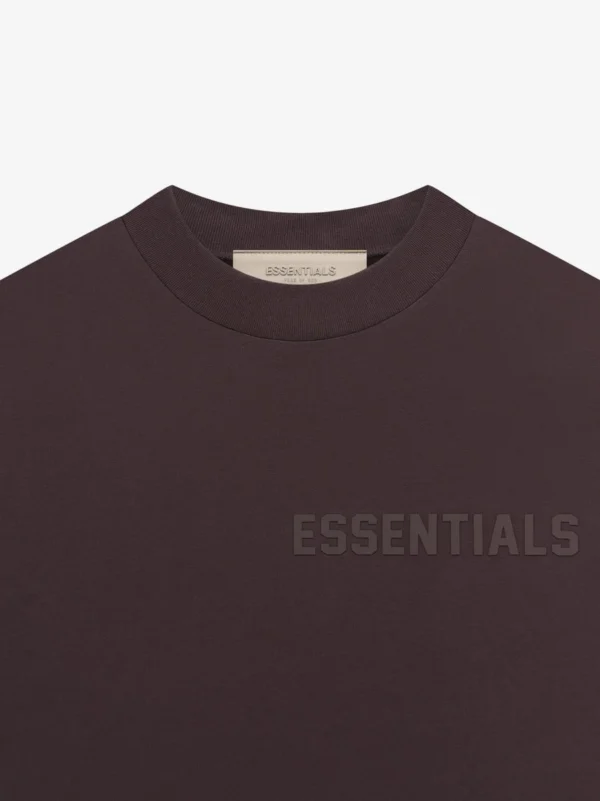 ESSENTIALS FEAR OF GOD - PLUM TEE - NOVO - Image 3