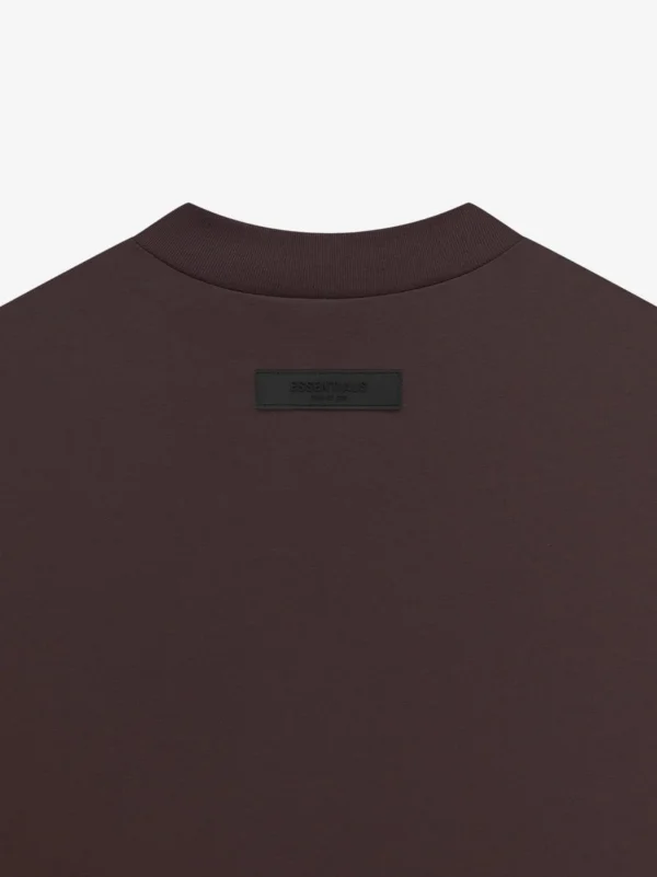 ESSENTIALS FEAR OF GOD - PLUM TEE - NOVO - Image 4