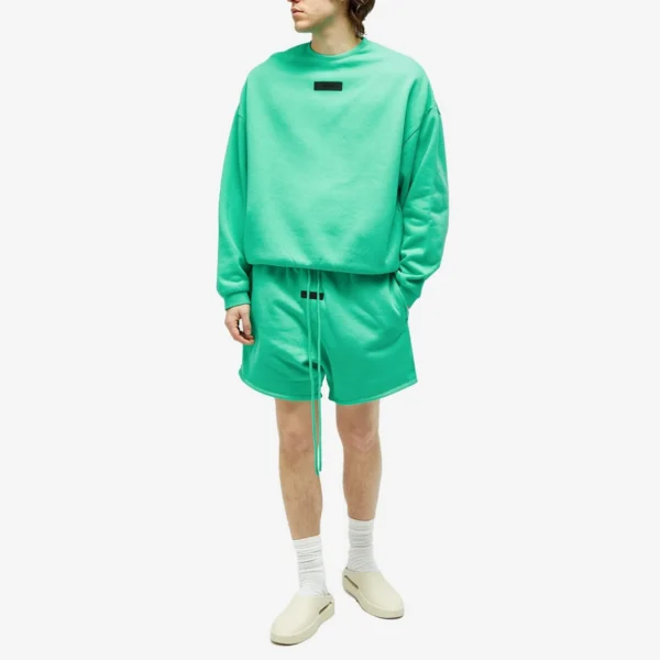 ESSENTIALS FEAR OF GOD - ESSENTIALS SHORTS MINT LEAF - NOVO - Image 3
