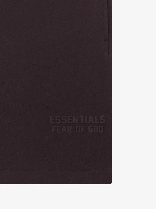 ESSENTIALS FEAR OF GOD - ESSENTIALS SWEAT SHORT PLUM - NOVO - Image 4