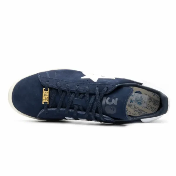 ADIDAS - CAMPUS 80s BAPE COLLEGIATE NAVY - NOVO - Image 4