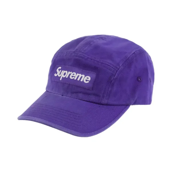 SUPREME - WASHED CHINO TWILL PURPLE - NOVO