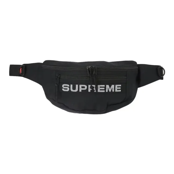 SUPREME - FIELD WAIST BAG BLACK (SS23) - NOVO