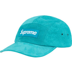 SUPREME - SUEDE CAMP CAP TEAL - NOVO