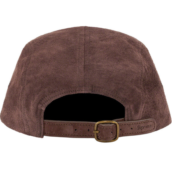 SUPREME - SUEDE CAMP CAP BROWN - NOVO - Image 2