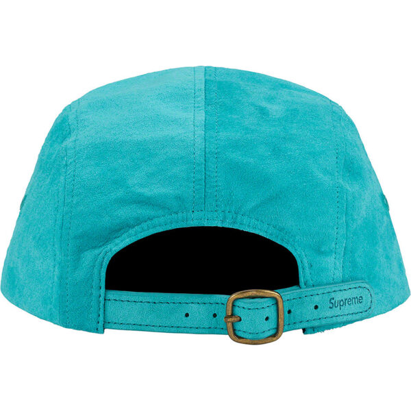 SUPREME - SUEDE CAMP CAP TEAL - NOVO - Image 2