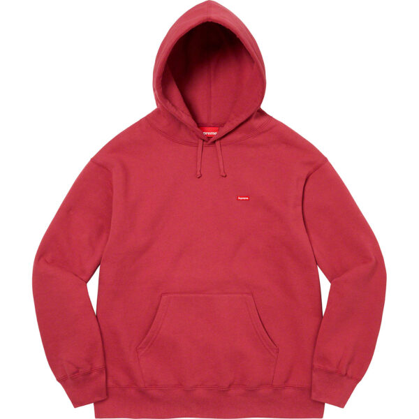 SUPREME - SMALL BOX HOODED SWEATSHIRT RED - NOVO