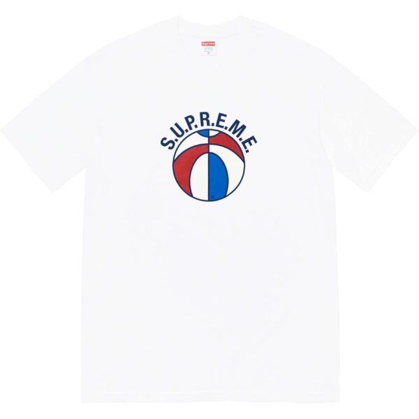 SUPREME - LEAGUE TEE WHITE - NOVO