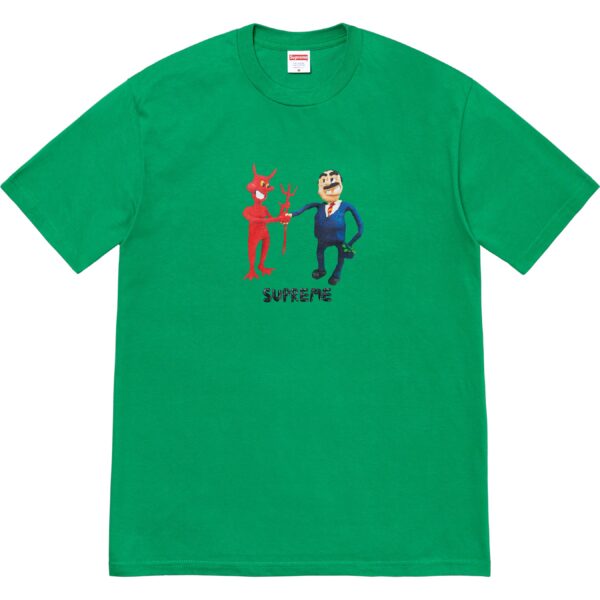 SUPREME - BUSINESS TEE GREEN - NOVO
