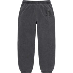 SUPREME - OVERDYED S LOGO SWEATPANT BLACK - NOVO