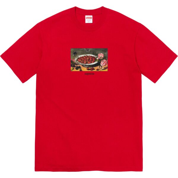 SUPREME - STRAWBERRIES TEE RED - NOVO