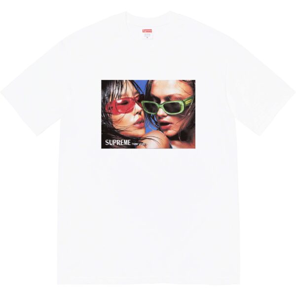 SUPREME - EYEWEAR TEE WHITE - NOVO