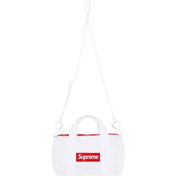 SUPREME - MESH MINI DUFFLE BAG WHITE (SS23) - NOVO - Image 2