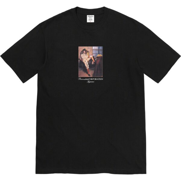 SUPREME x BERNADETTE - CORPORATION FUCK TEE BLACK - NOVO