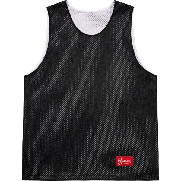 SUPREME - MUSTANG REVERSIBLE BASKETBALL JERSEY WHITE - NOVO - Image 3