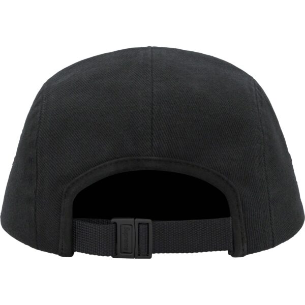 SUPREME - SUEDE VISOR CAMP CAP BLACK - NOVO - Image 2
