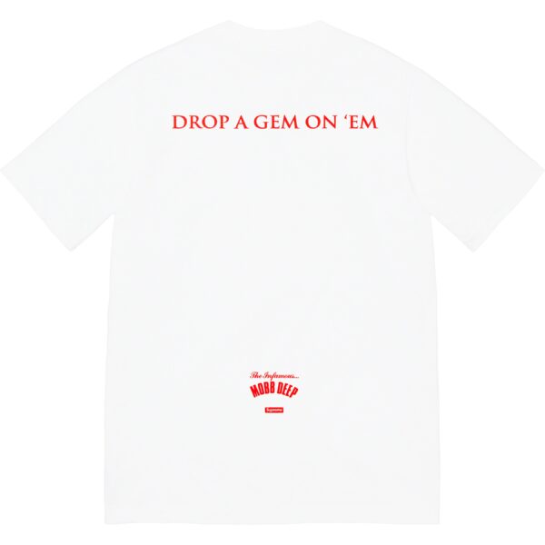 SUPREME - MOBB DEEP DRAGON TEE WHITE - NOVO - Image 2