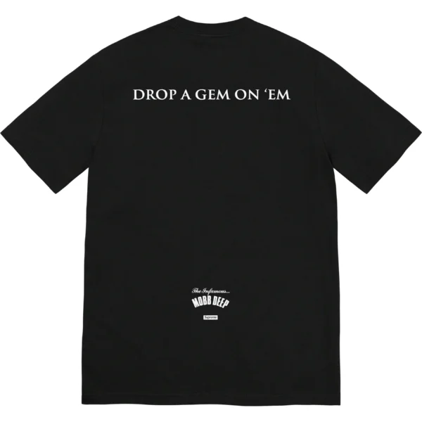 SUPREME - MOBB DEEP DRAGON TEE BLACK - NOVO - Image 2