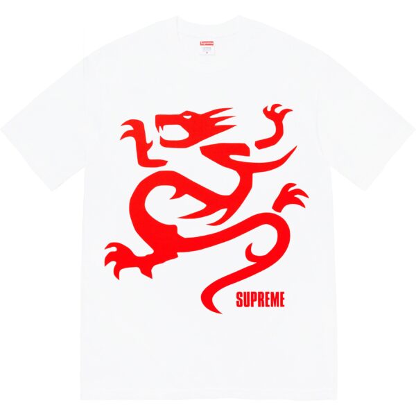 SUPREME - MOBB DEEP DRAGON TEE WHITE - NOVO