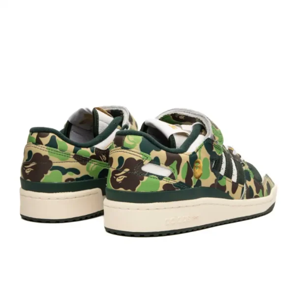 ADIDAS - FORUM 84 BAPE LOW 30th ANNIVERSARY GREEN - NOVO - Image 3