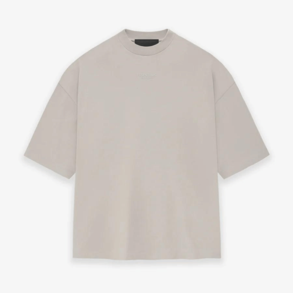 ESSENTIALS FEAR OF GOD - SILVER CLOUD TEE - NOVO