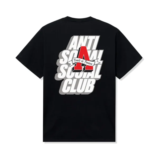 ANTI SOCIAL SOCIAL CLUB - EASY A TEE BLACK - NOVO - Image 2