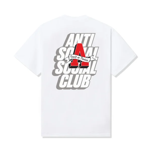 ANTI SOCIAL SOCIAL CLUB - EASY A TEE WHITE - NOVO - Image 2