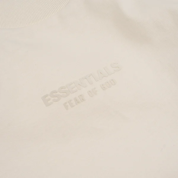 ESSENTIALS FEAR OF GOD - CLOUD DANCER TEE - NOVO - Image 3