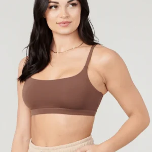 YOUNG LA - W601 EVERYDAY BRA COOL MILK CHOCOLATE - NOVO