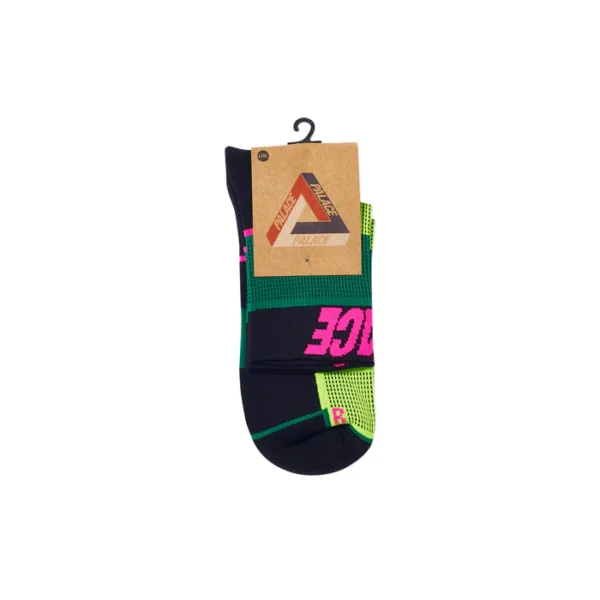 PALACE - P-TECH SOCK BLACK/YELLOW/GREEN - NOVO - Image 2