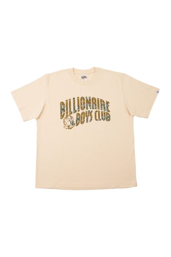 BILLIONAIRE BOYS CLUB - SPACE CAMO ARCH T-SHIRT SAND - NOVO