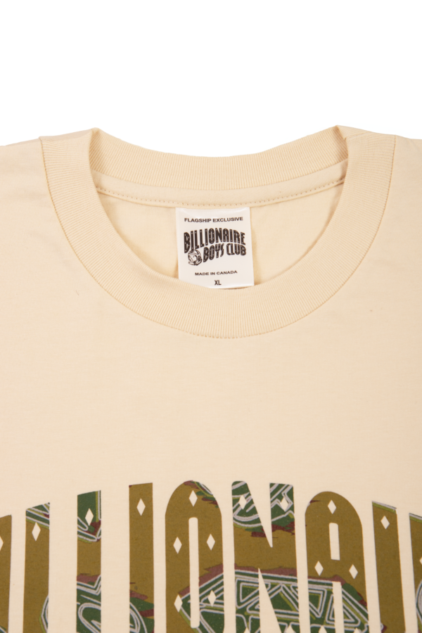 BILLIONAIRE BOYS CLUB - SPACE CAMO ARCH T-SHIRT SAND - NOVO - Image 2