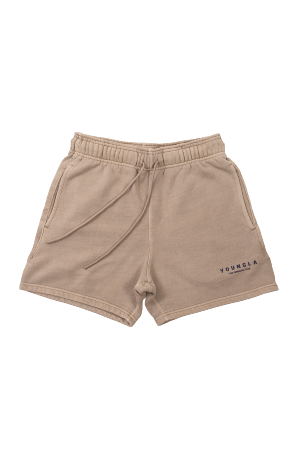 YOUNG LA - 153 IMMORTAL CLUB SHORTS SAND WASH - NOVO