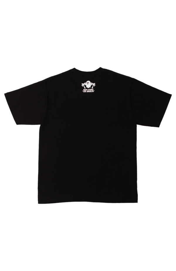 BAPE - STORE LA 5TH ANNIV. LAPE GRAFFITI LOGO TEE MENS BLACK - NOVO - Image 3