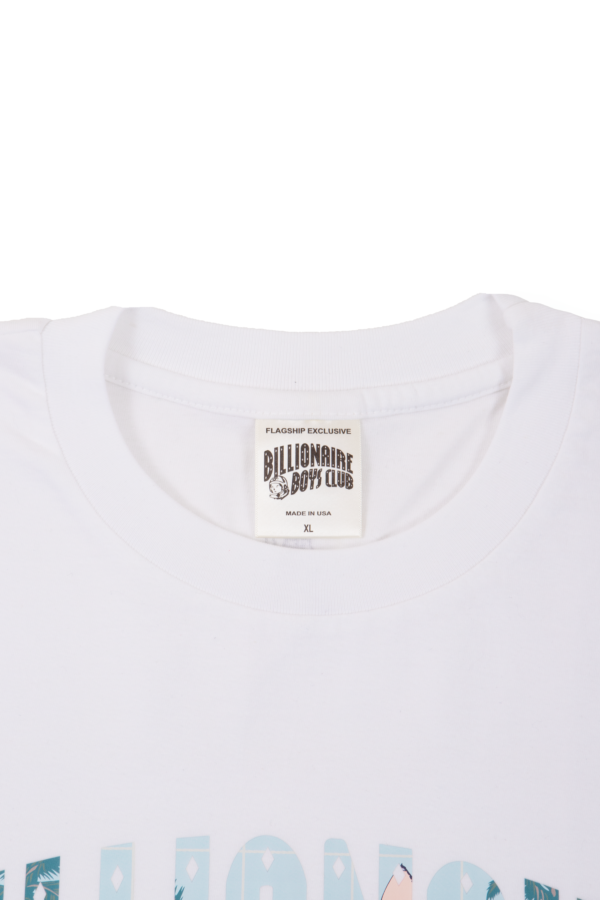 BILLIONAIRE BOYS CLUB - MAWAIIAN DAY TEE WHITE - NOVO - Image 2