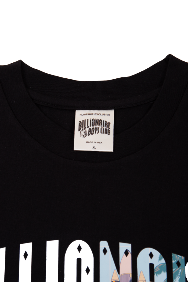 BILLIONAIRE BOYS CLUB - MAWAIIAN DAY TEE BLACK - NOVO - Image 2