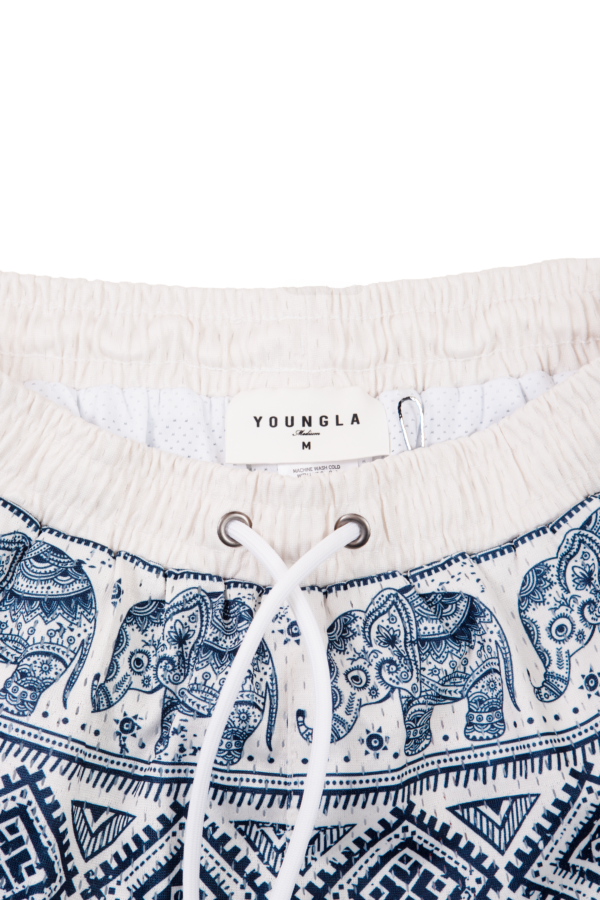 YOUNG LA - 150 AFTER PARTY SHORTS TRIBAL ELEPHANTS - NOVO - Image 2