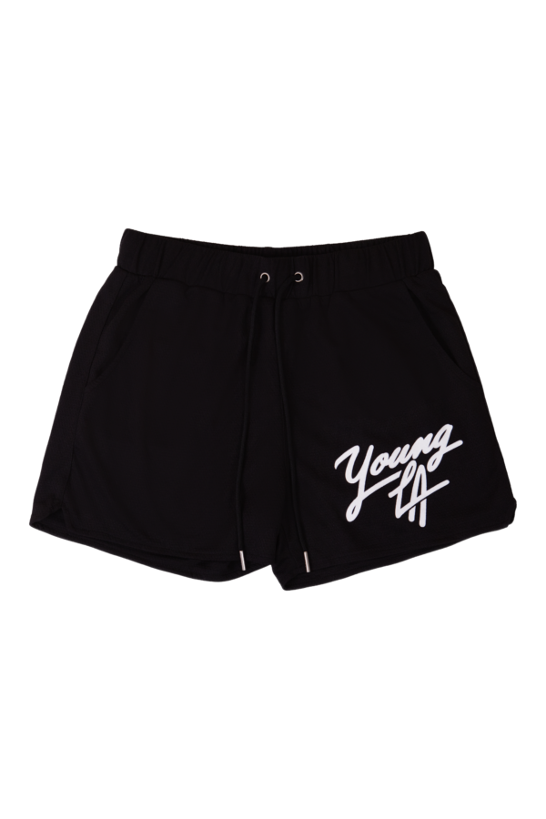 YOUNG LA - 104 LEGACY SHORTS BLACK - NOVO