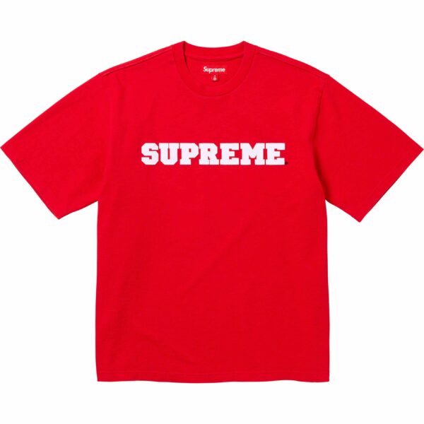 SUPREME - COLLEGIATE S/S TOP RED - NOVO