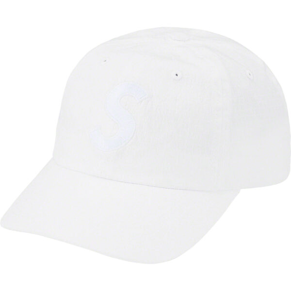 SUPREME - CORDURA® RIPSTOP S LOGO 6-PANEL WHITE - NOVO