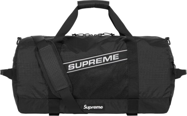 SUPREME - DUFFLE BAG BLACK (FW23) - NOVO - Image 3