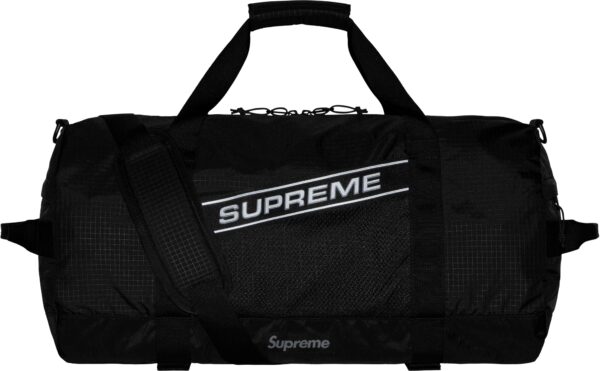 SUPREME - DUFFLE BAG BLACK (FW23) - NOVO - Image 2