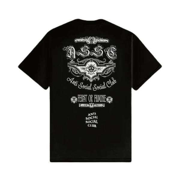 ANTI SOCIAL SOCIAL CLUB - FEAST OF FAMINE TEE BLACK - NOVO - Image 2