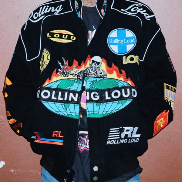 JACKET ROLLING LOUD BLACK - NOVO
