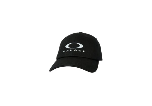 PALACE x OAKLEY - 6-PANEL BLACK/SILVER - NOVO