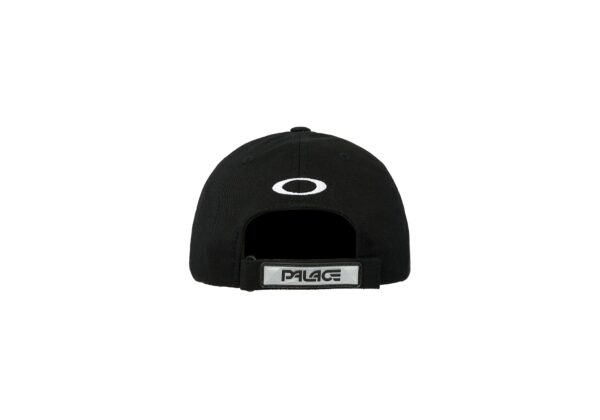 PALACE x OAKLEY - 6-PANEL BLACK/SILVER - NOVO - Image 6